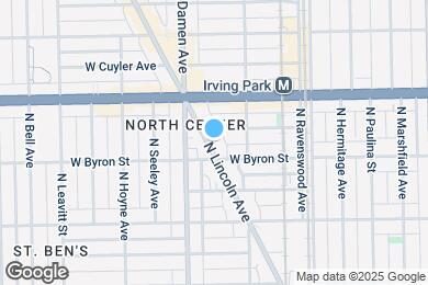 Map image of the property - 3921 N Lincoln Ave