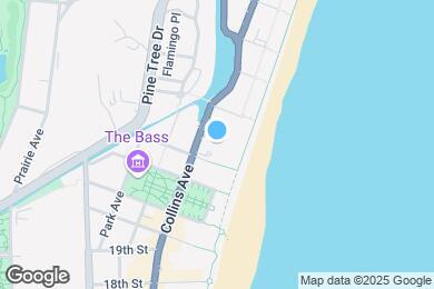 Map image of the property - 2301 Collins Ave