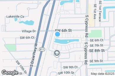 Map image of the property - 256 SW 6th Ct