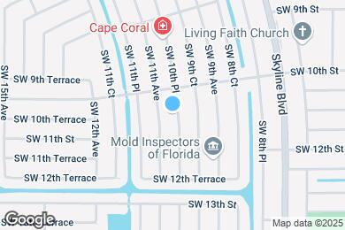 Map image of the property - 1018 SW 10th Pl