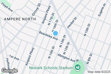 Map image of the property - 227 N 15th St