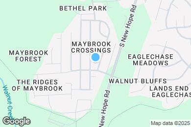 Map image of the property - 2505 Boulder Ridge Dr