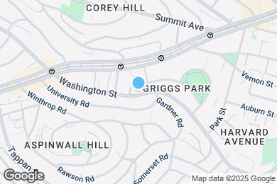Map image of the property - 591 Washington St