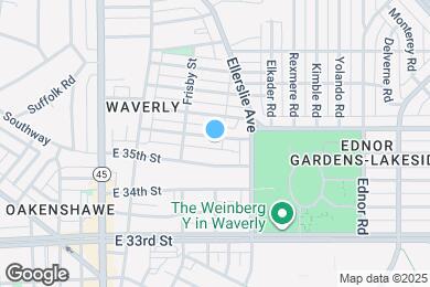 Map image of the property - 741 Melville Ave