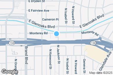 Map image of the property - 715 N Jackson St