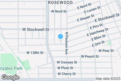 Map image of the property - 1611 N Grape Ave