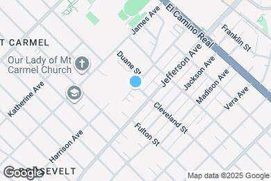 Map image of the property - 505 Harrison Ave
