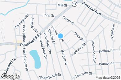 Map image of the property - 71 Yeoman Ave