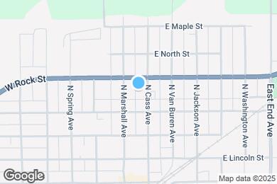 Map image of the property - 318 N Cass Ave