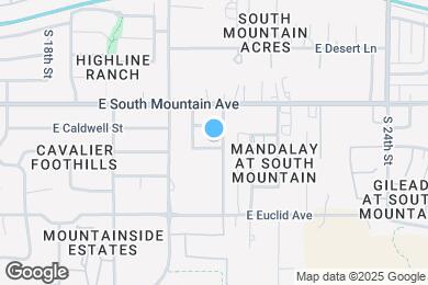 Map image of the property - 2022 E Winston Dr