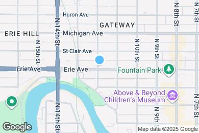 Map image of the property - 1105a N 12th St