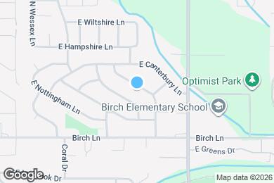 Map image of the property - 16661 N Yorkshire Ln