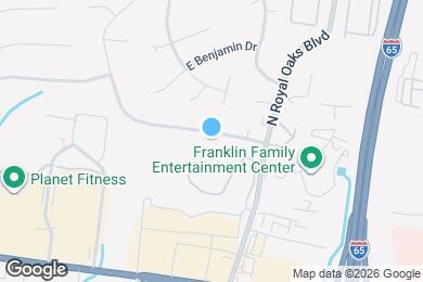 Map image of the property - 222 London Ln