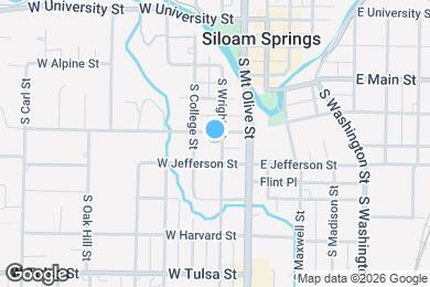 Map image of the property - 408 S Wright St