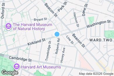 Map image of the property - 82 Kirkland St