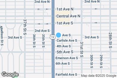 Map image of the property - 3327 Carlisle Ave S
