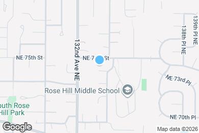 Map image of the property - 13310 NE 74th St