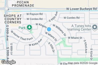 Map image of the property - 9548 W Miami St