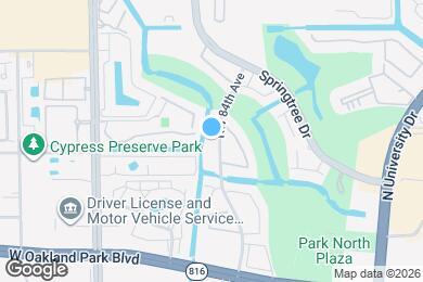 Map image of the property - 3831 NW 84th Ave