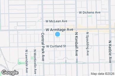 Map image of the property - 1929 N Drake Ave