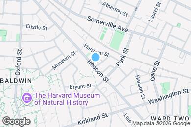 Map image of the property - 213 Beacon St