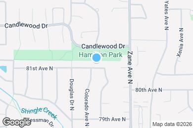 Map image of the property - 6116 81st Ave N
