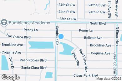 Map image of the property - 6621 Fort Pierce Blvd