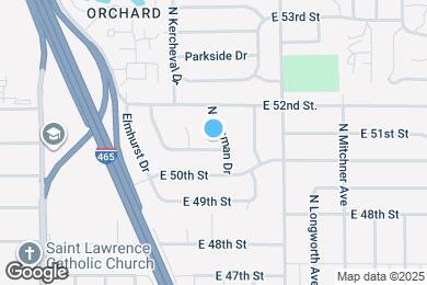 Map image of the property - 7320 E 51st St