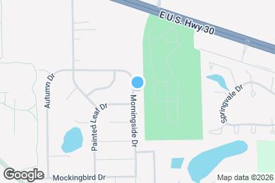 Map image of the property - 2633 Morningside Dr