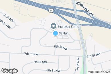 Map image of the property - 3640 9th St NW