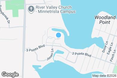 Map image of the property - 5400 Three Points Blvd