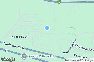 Map image of the property - 2575 W Pollo Cir