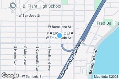 Map image of the property - 3204 W Empedrado St