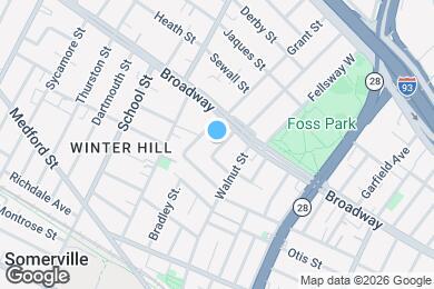 Map image of the property - Room in Shared 4 bed/1.5 bath home in Somerville
