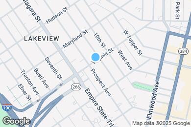 Map image of the property - 213 Virginia St