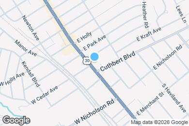 Map image of the property - 1115 White Horse Pike