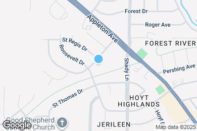 Map image of the property - N90W17421 St Francis Dr