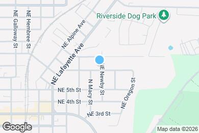 Map image of the property - 1345 NE 9th St