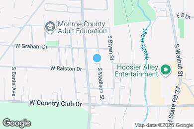 Map image of the property - 2526 S Madison St