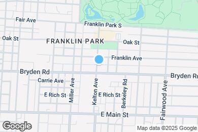 Map image of the property - 296 Kelton Ave