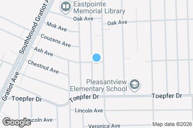 Map image of the property - 21848 Nevada Ave