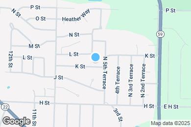 Map image of the property - 506 K St