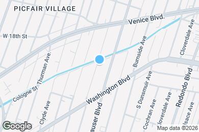 Map image of the property - 1808 Carmona Ave