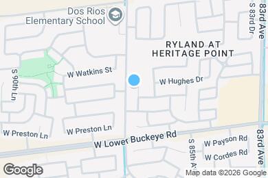 Map image of the property - 2438 S 86th Ln