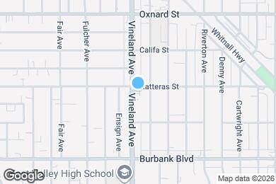 Map image of the property - 5758 Vineland Ave