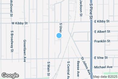 Map image of the property - 762 S Union St