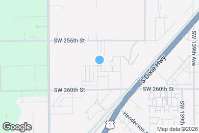 Map image of the property - 25813 SW 144th Ave