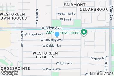 Map image of the property - 8632 W Townley Ave