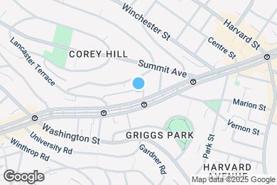Map image of the property - 1500 Beacon St