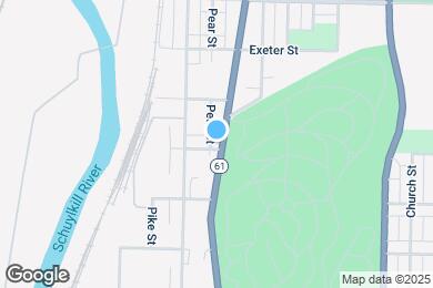Map image of the property - 1502 Centre Ave